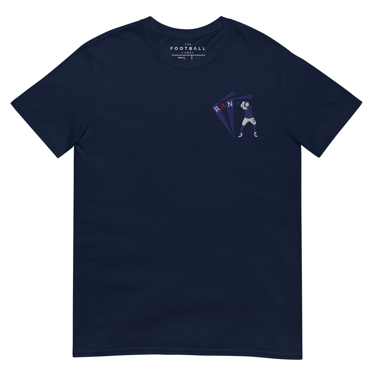 James Tavernier Inspired Rangers King Embroidered Football T-Shirt