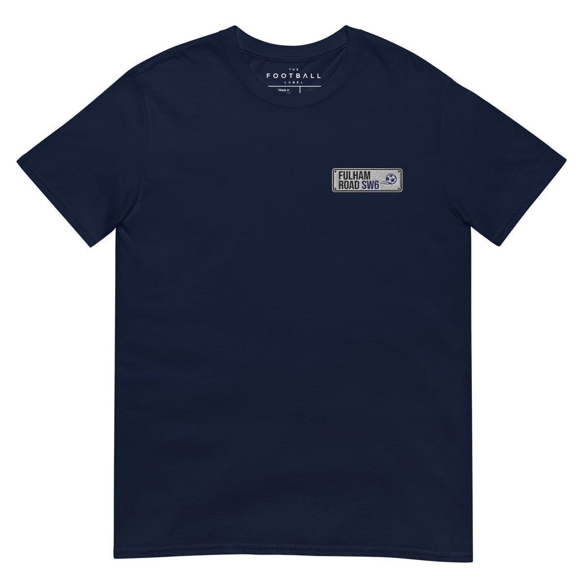 Chelsea Street Sign Embroidered Football T-Shirt
