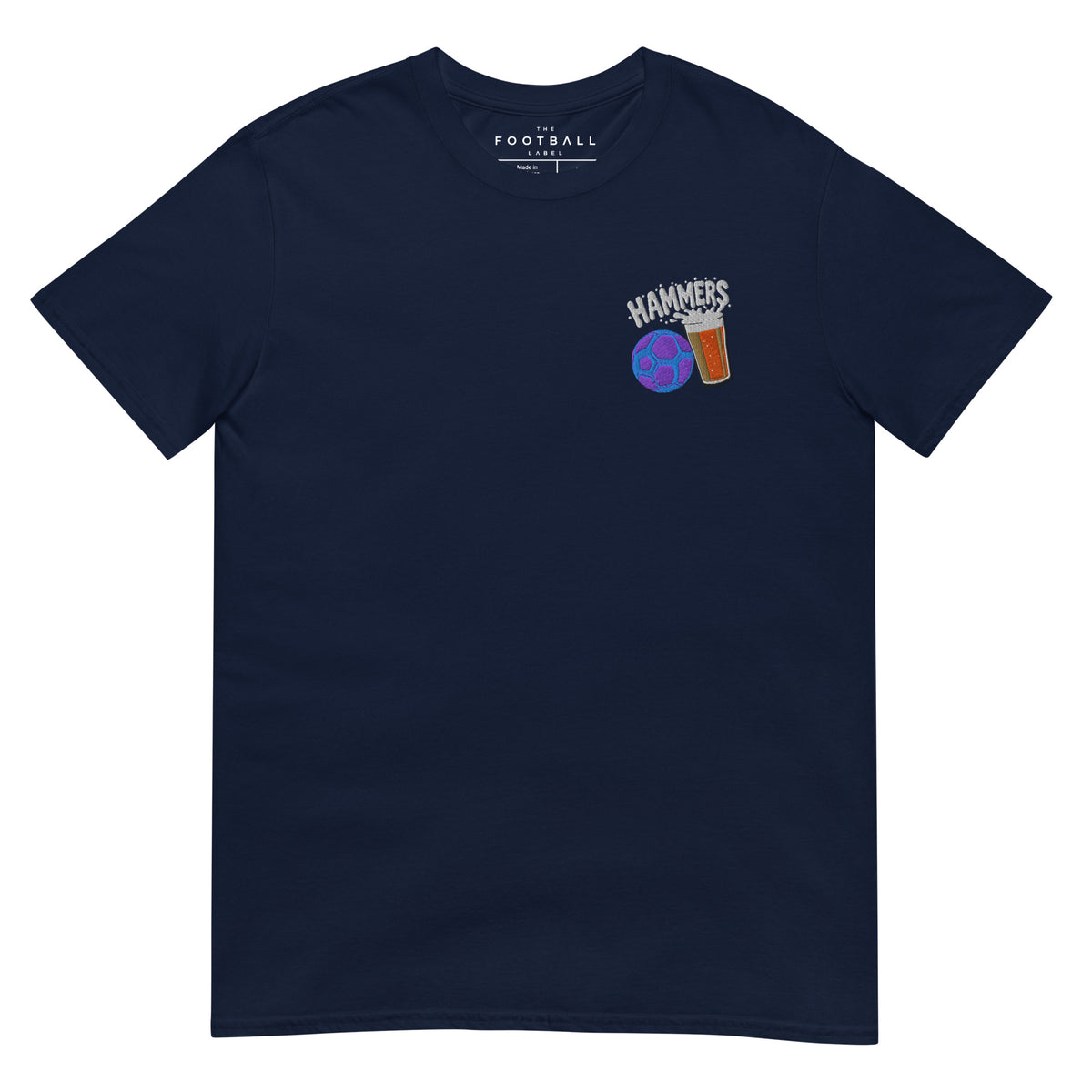 West Ham Pint Embroidered Football T-Shirt