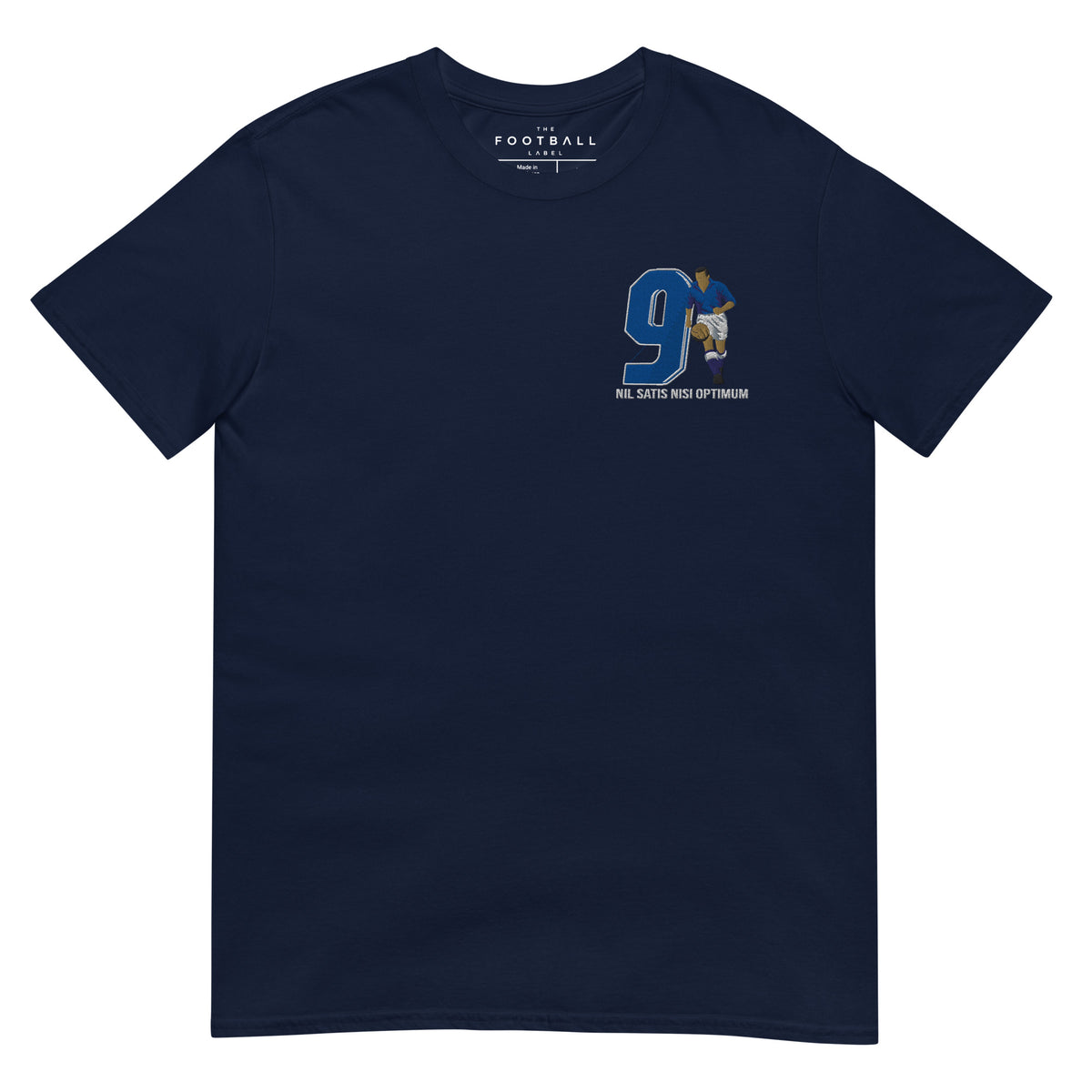 Dixie Dean Inspired Everton Embroidered Football T-Shirt