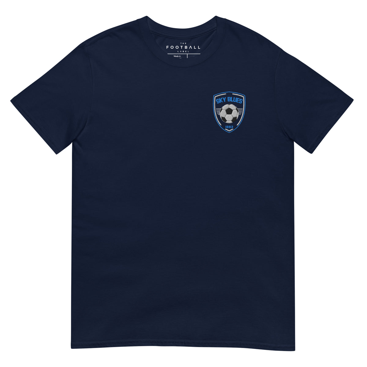 Coventry City Shield Embroidered Football T-Shirt