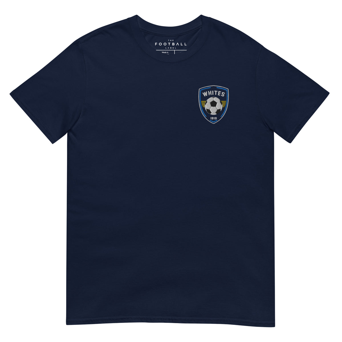 Leeds United Shield Embroidered Football T-Shirt