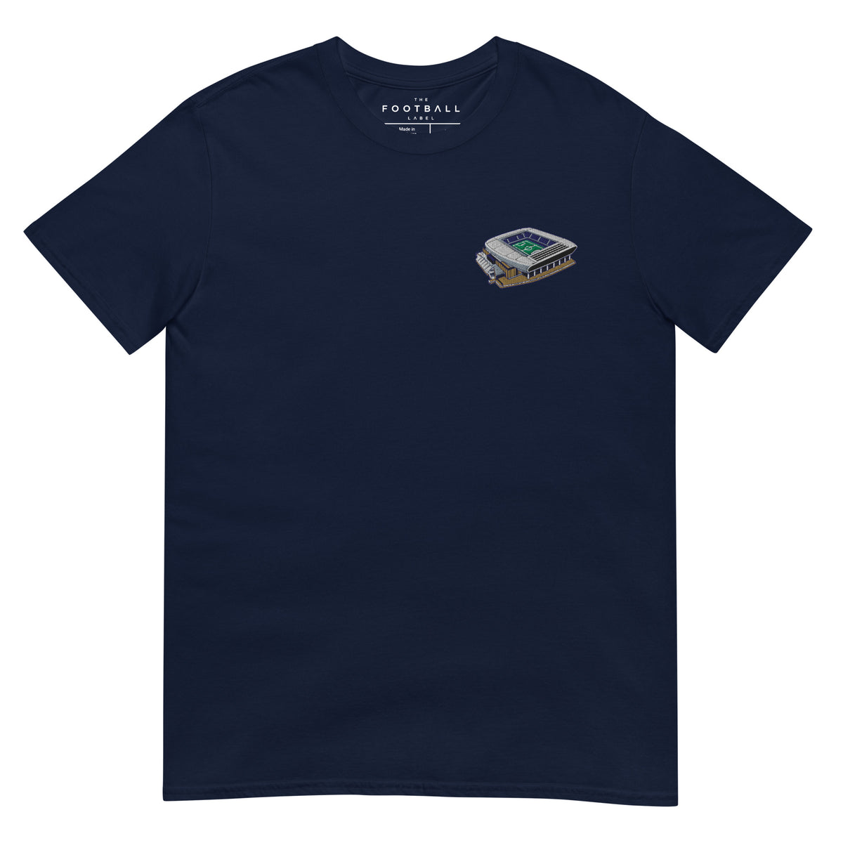 Hill Dickinson Stadium Inspired Everton Embroidered Football T-Shirt