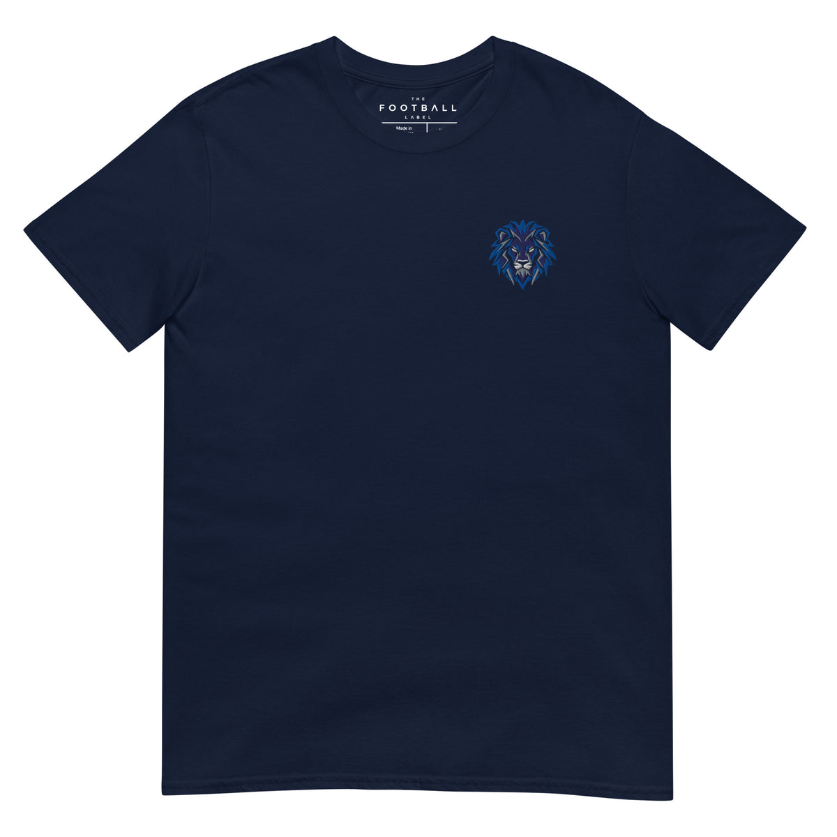 Chelsea Inspired Geometric Lion Football T-Shirt