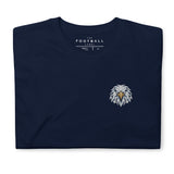 Crystal Palace Inspired Geometric Eagle Football T-Shirt