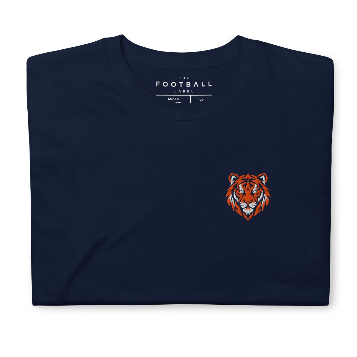 Hull City Inspired Geometric Tiger Football T-Shirt