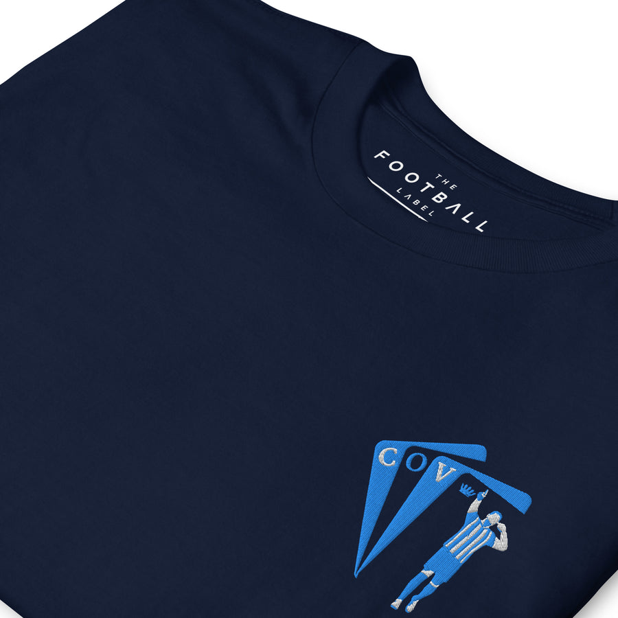 Mustapha Hadji Inspired Coventry City King Embroidered Football T-Shirt