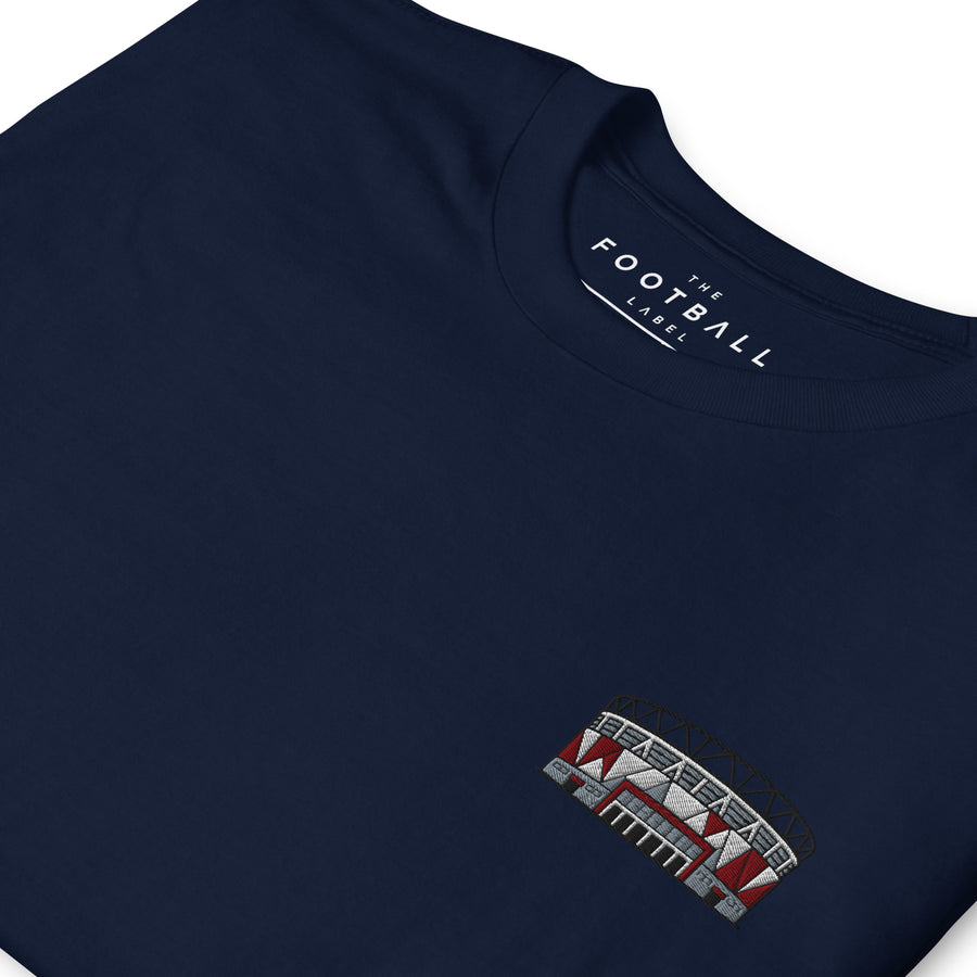 London Stadium Embroidered Football T-Shirt