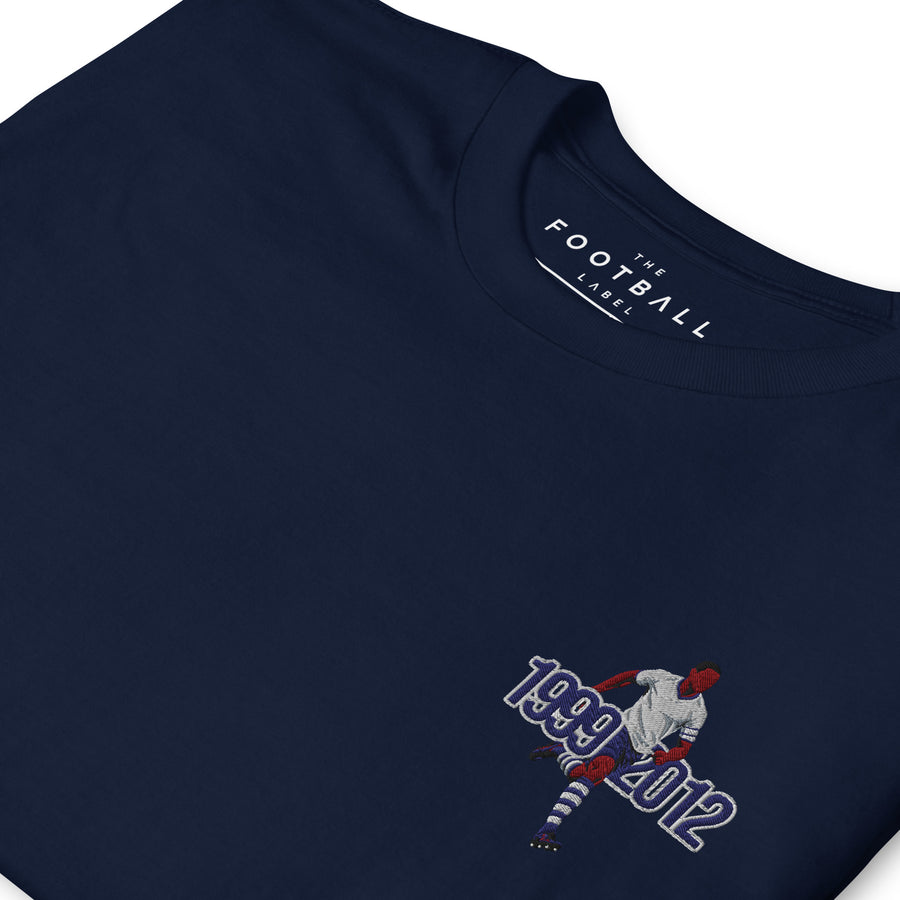 The Class of the 00s — Ledley King Inspired Tottenham Hotspur Embroidered Football T-Shirt
