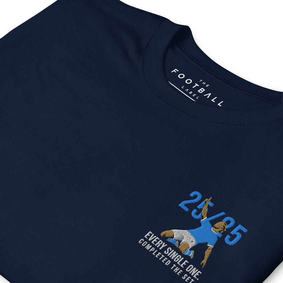 Erling Haaland — 25/25 Completed The Set Embroidered Football T-Shirt