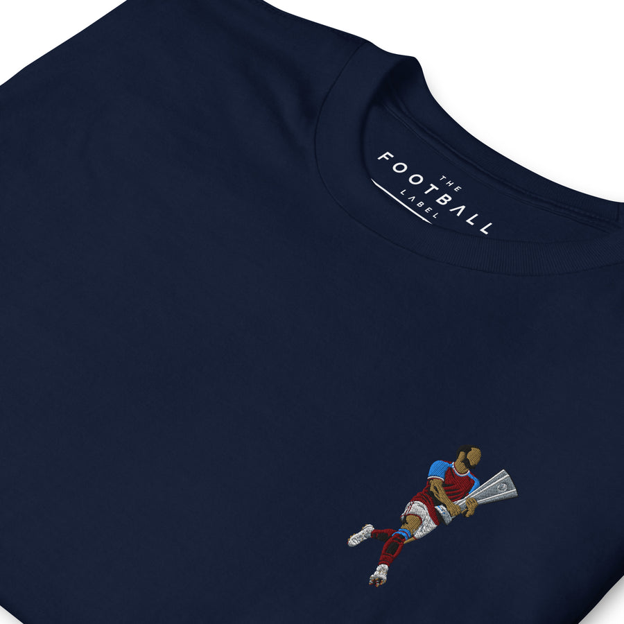 Emiliano Buendía — Europa League Aston Villa Inspired Embroidered Football T-Shirt