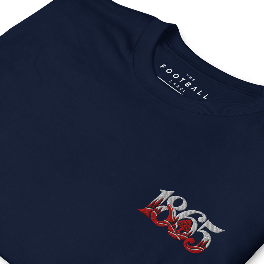 Nottingham 1865 — Roots of the City Embroidered Football T-Shirt