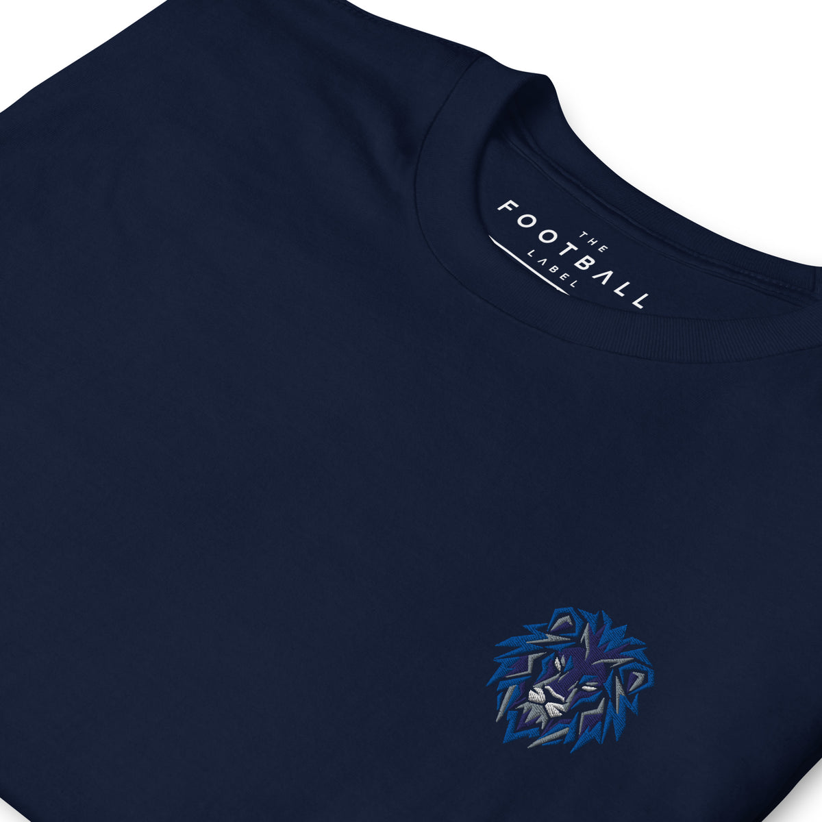 Chelsea Inspired Geometric Lion Football T-Shirt