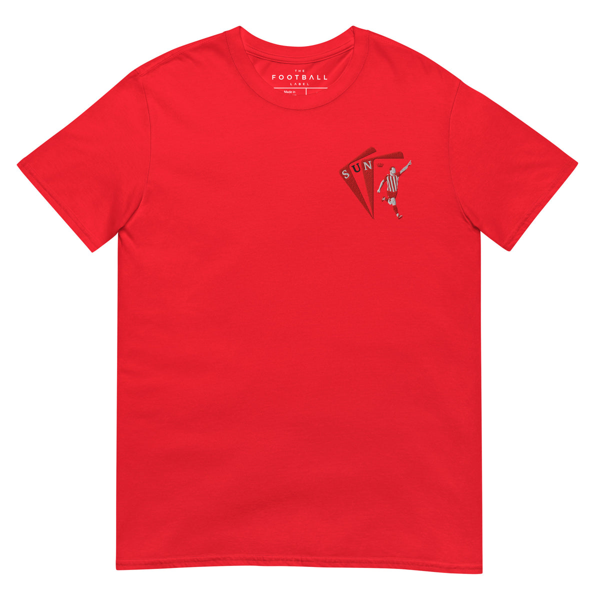 Granit Xhaka Inspired Sunderland King Embroidered Football T-Shirt
