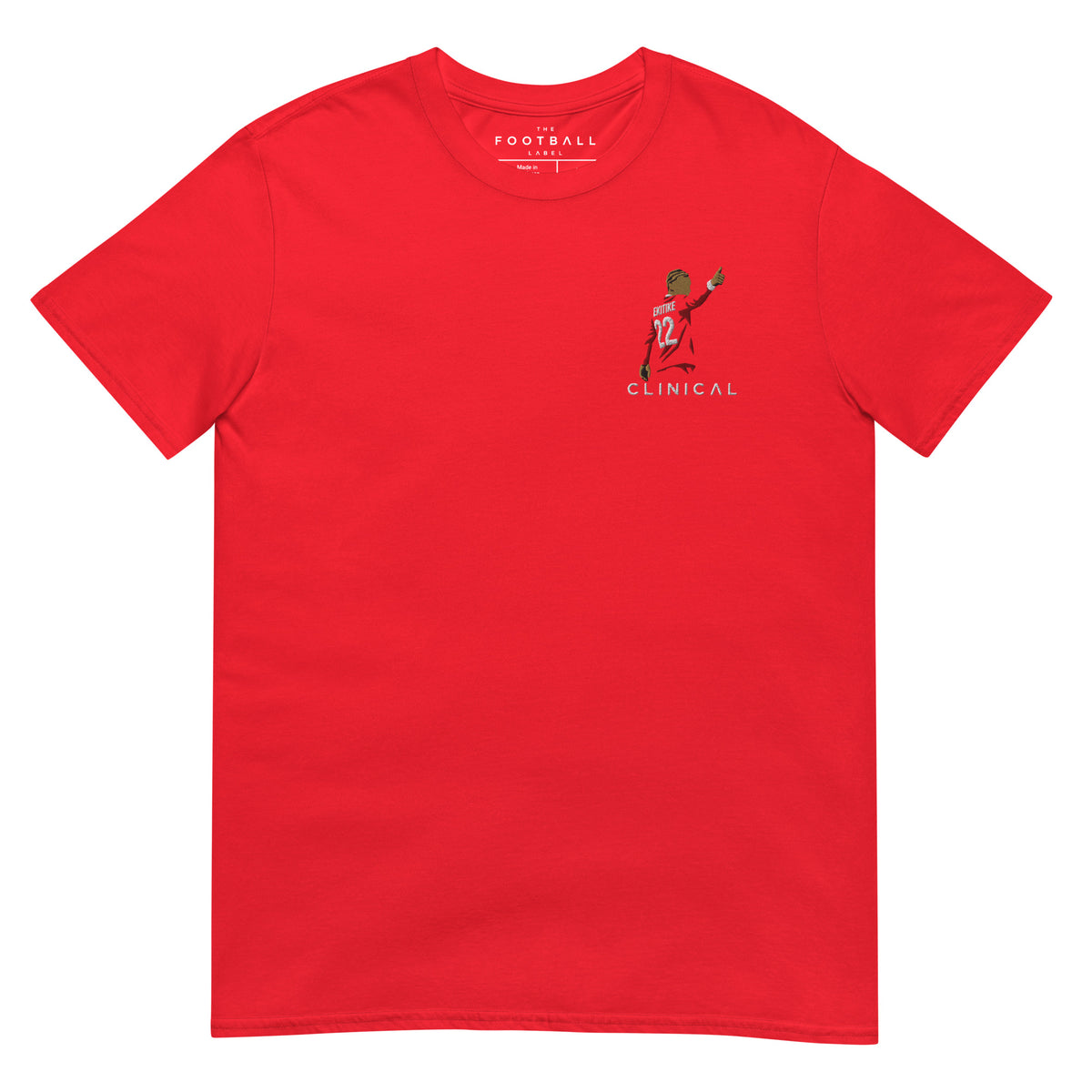 Hugo Ekitiké Inspired Liverpool Elite Embroidered Football T-Shirt