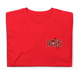 Nottingham 1865 retro embroidered football T-shirt in Red
