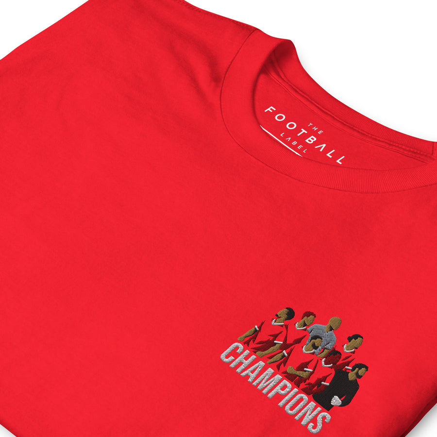 Liverpool 2024/25 Champions Inspired Elite Embroidered Football T-Shirt