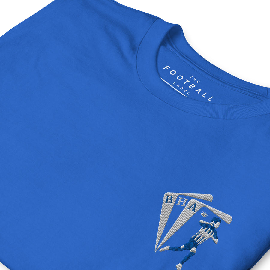 Kaoru Mitoma Inspired Brighton King Embroidered Football T-Shirt