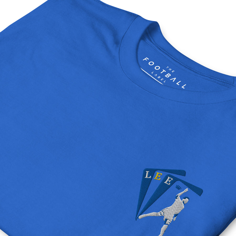 Ethan Ampadu Inspired Leeds United King Embroidered Football T-Shirt