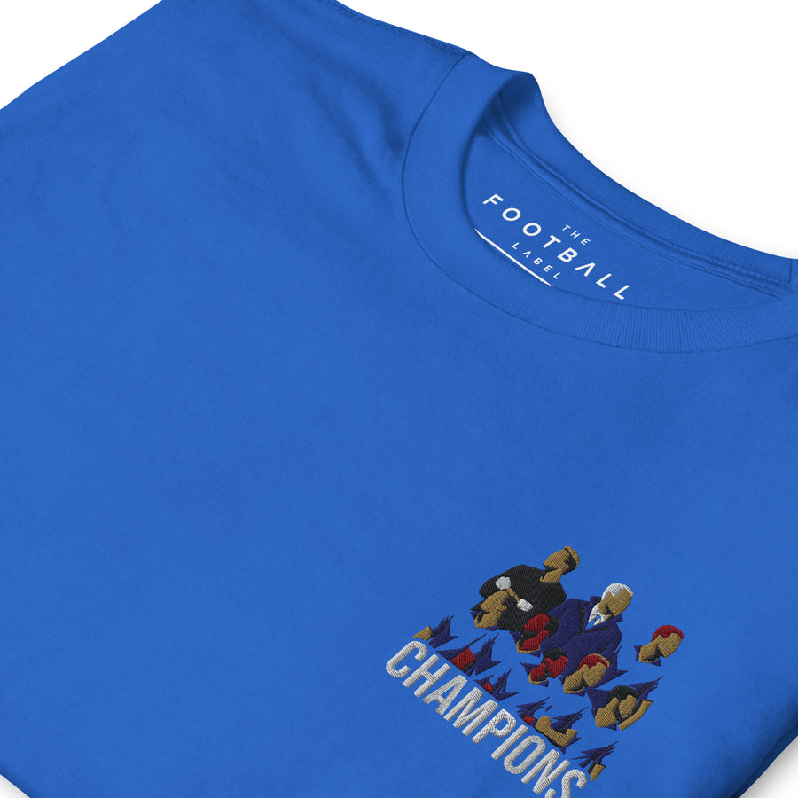 Leicester City 2016 Champions Elite Embroidered Football T-Shirt