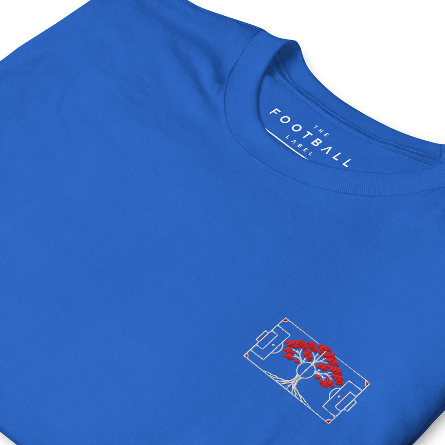 Nottingham — Red to My Roots Embroidered Football T-Shirt