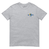 Chelsea Carefree Embroidered Football T-Shirt in sport grey, alternate front view