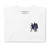 Chelsea Super Frank 04/05 Embroidered Football T-Shirt in white, front view
