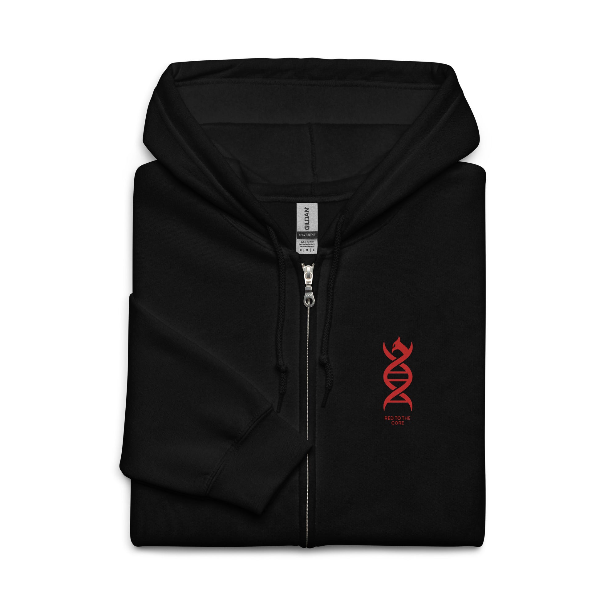 LFC Red To The Core DNA Zip Hoodie-Prism and Ink