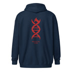 LFC Red To The Core DNA Zip Hoodie-Prism and Ink