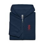 LFC Red To The Core DNA Zip Hoodie-Prism and Ink