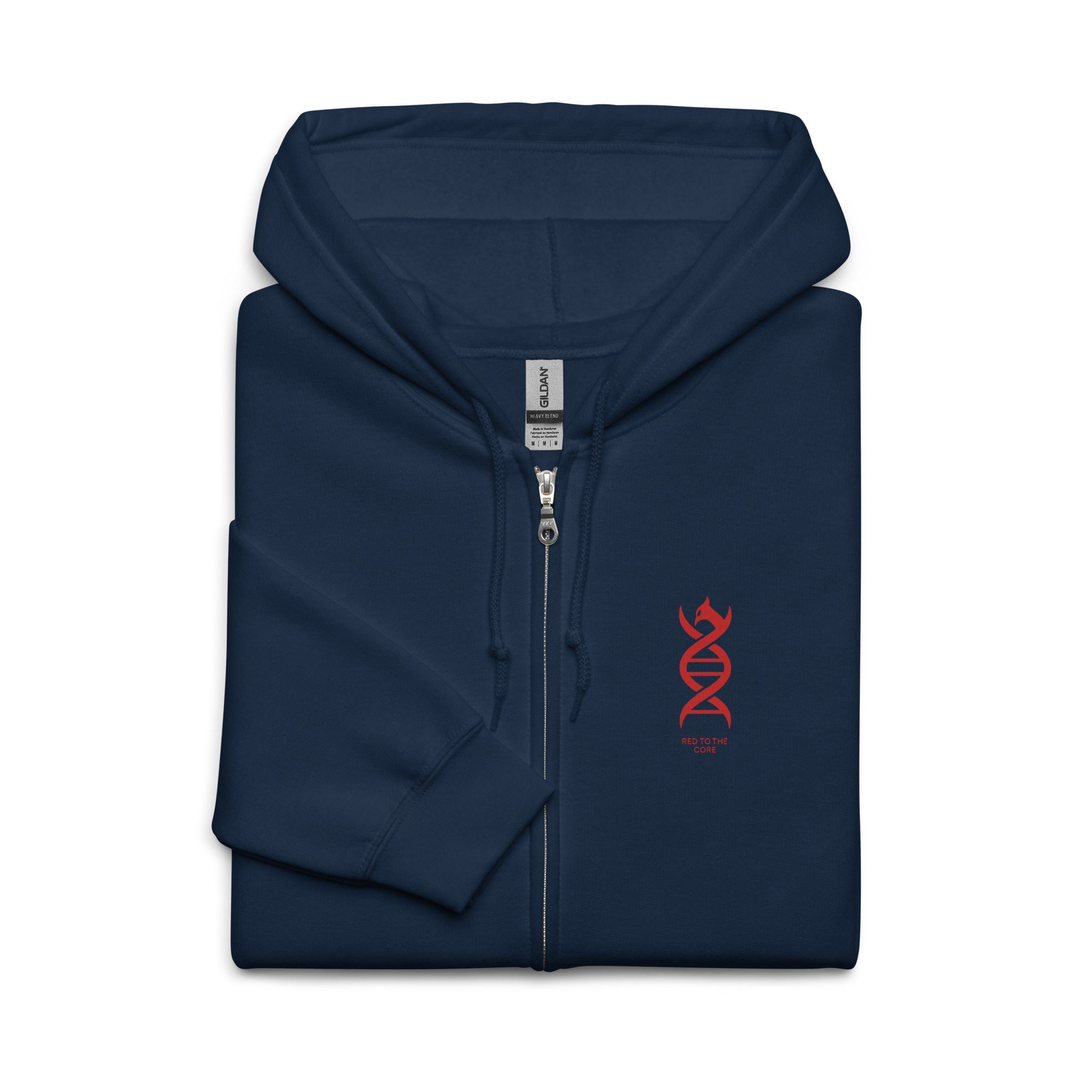 LFC Red To The Core DNA Zip Hoodie-Prism and Ink