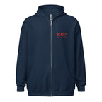 LFC Kop To The Core Zip Hoodie-Prism and Ink