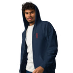 LFC Red To The Core DNA Zip Hoodie-Prism and Ink