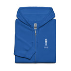 LFC This Flame Never Dies Zip Hoodie-Prism and Ink