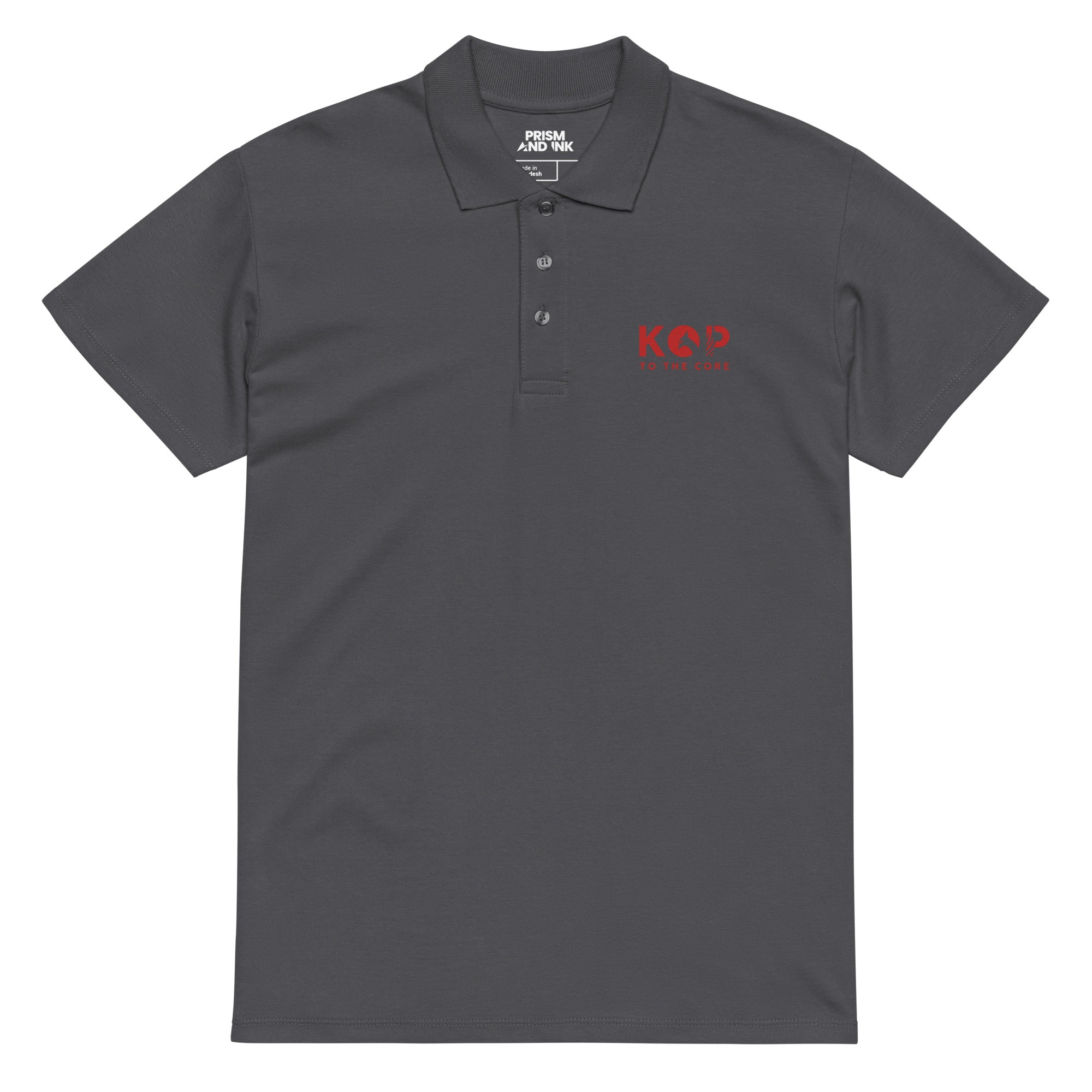 LFC Kop To The Core Polo Shirt-Prism and Ink