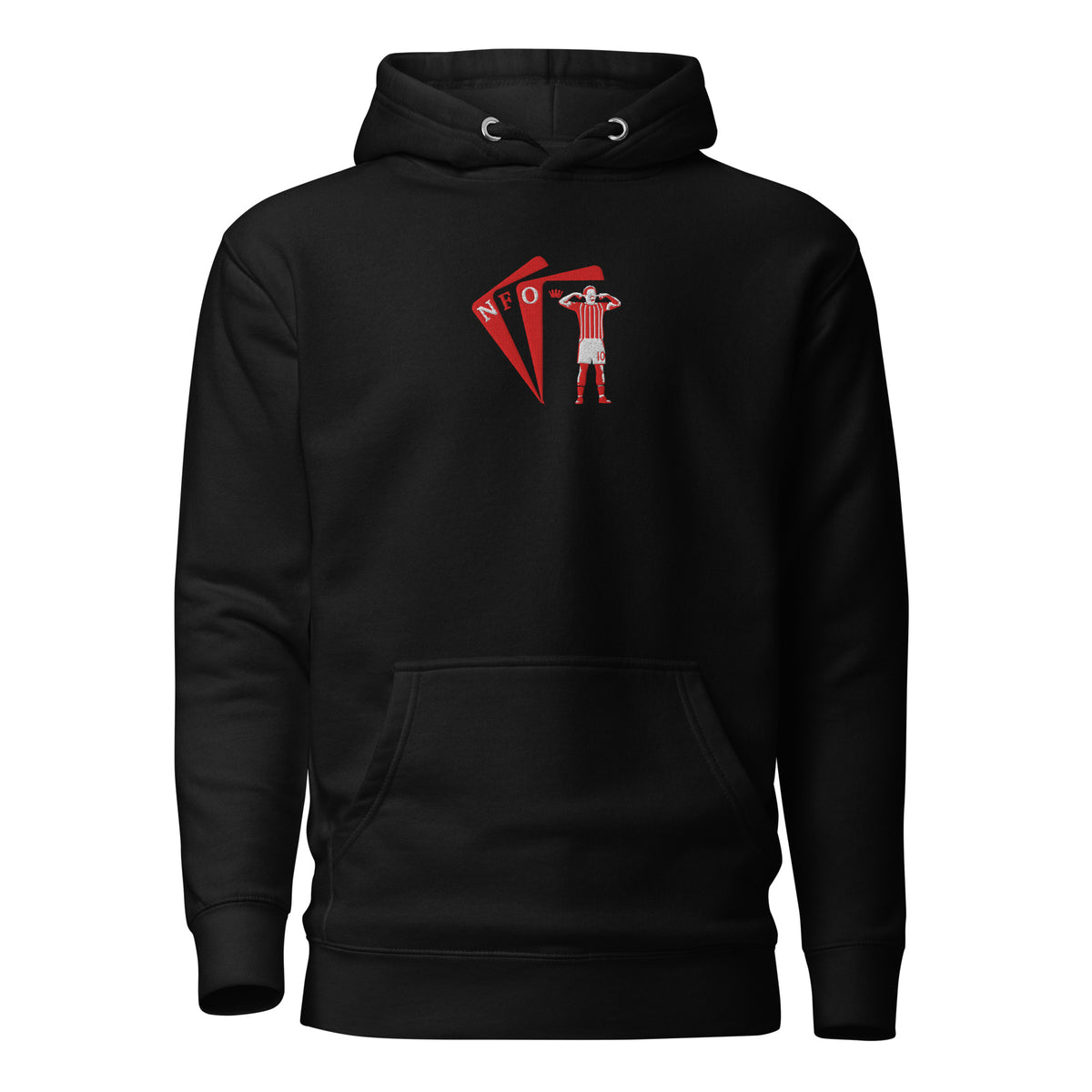 Morgan Gibbs-White Inspired Nottingham Forest King Embroidered Football Hoodie
