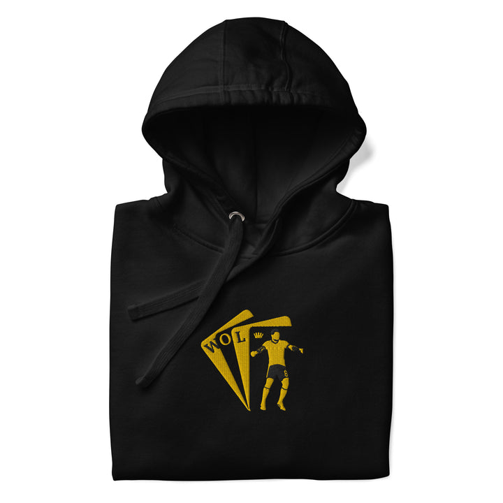 Rúben Neves Inspired Wolves King Embroidered Football Hoodie