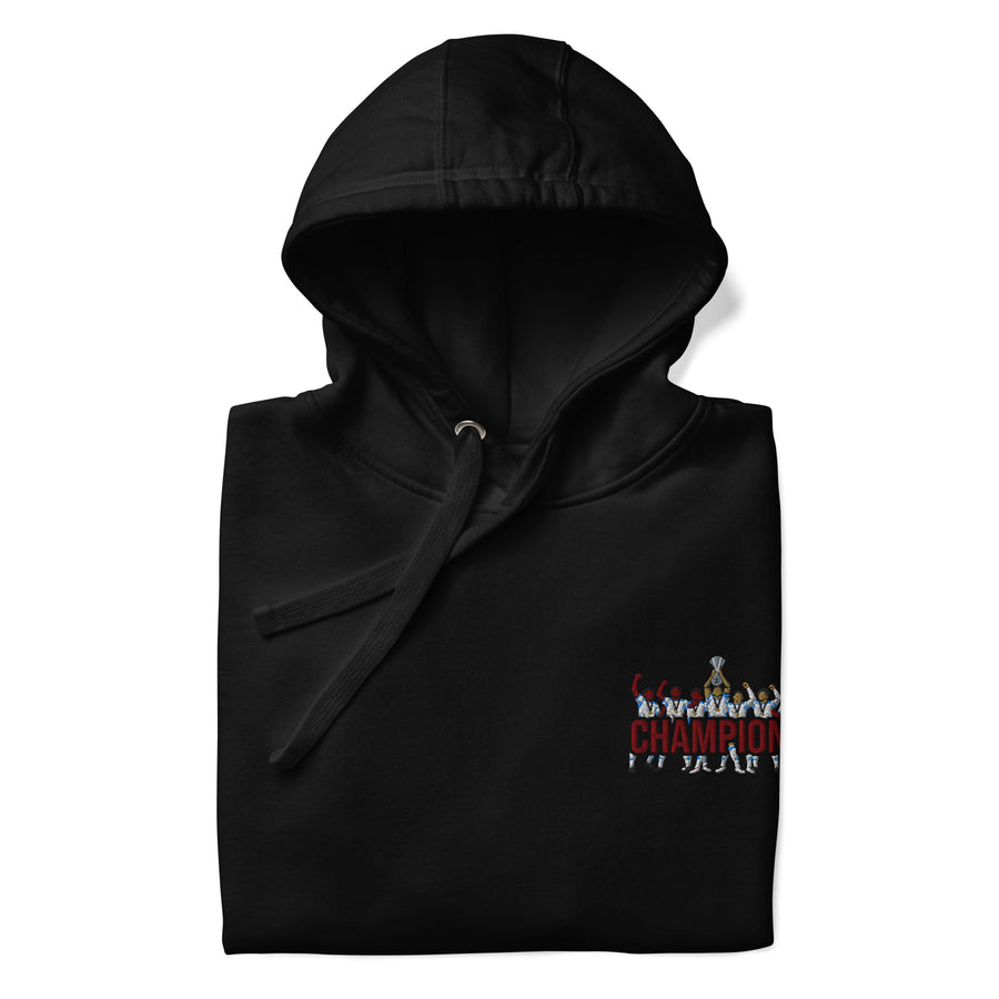 Aston Villa Europa League Champions Embroidered Football Hoodie