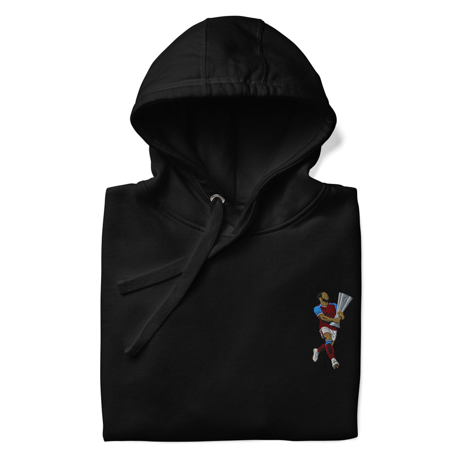Emiliano Buendía — Europa League Aston Villa Inspired Embroidered Football Hoodie
