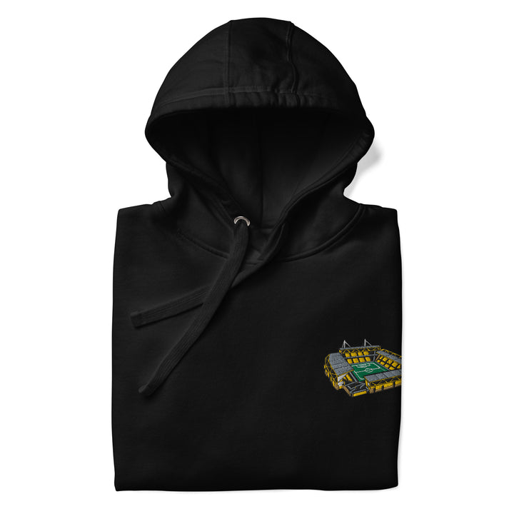 Molineux Stadium Inspired Wolverhampton Wanderers Embroidered Football Hoodie