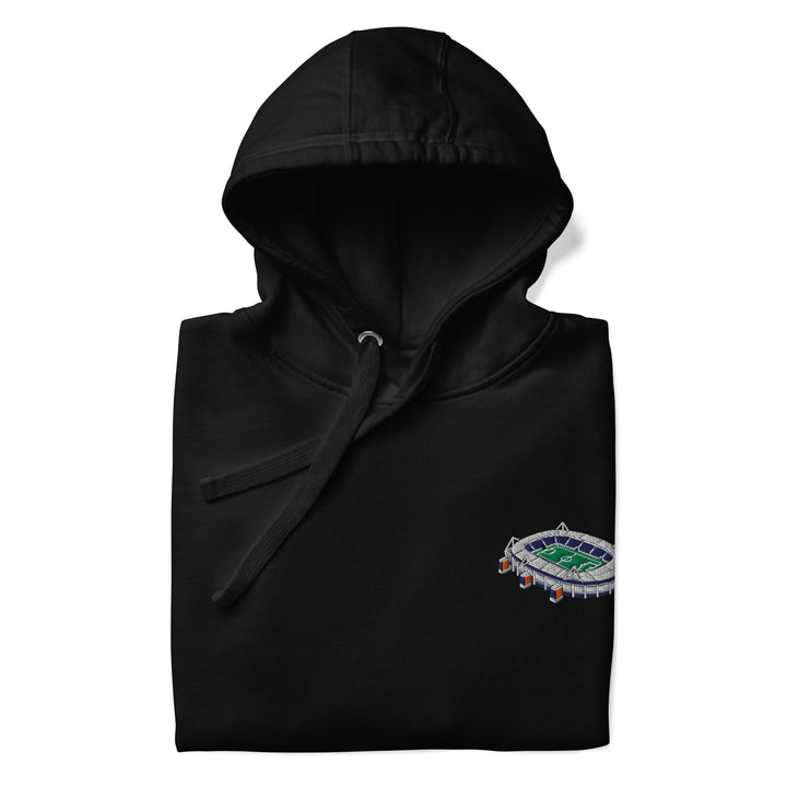 MKM Stadium Inspired Hull City Embroidered Football Hoodie