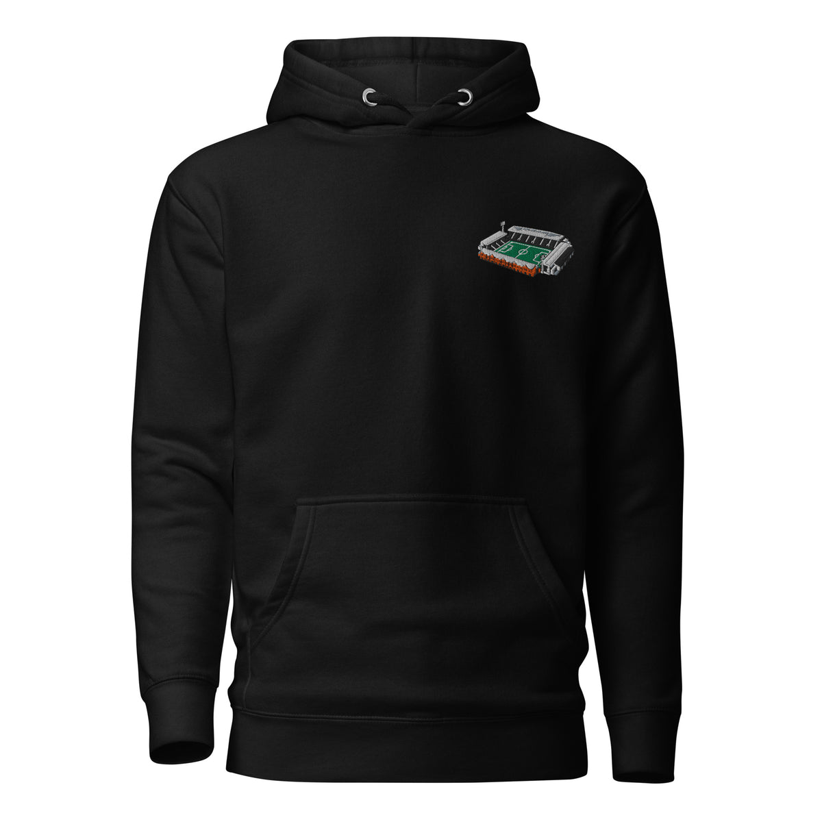 Craven Cottage Inspired Fulham FC Embroidered Football Hoodie