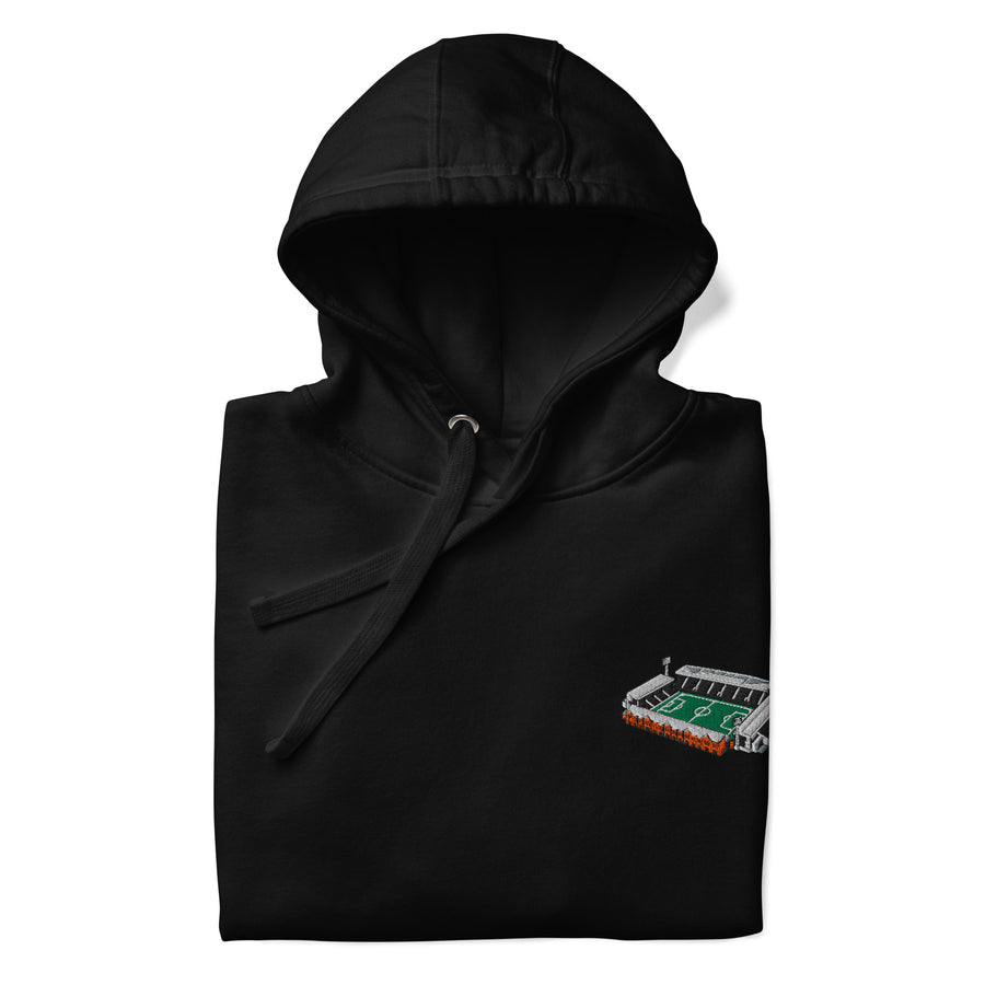 Craven Cottage Inspired Fulham FC Embroidered Football Hoodie