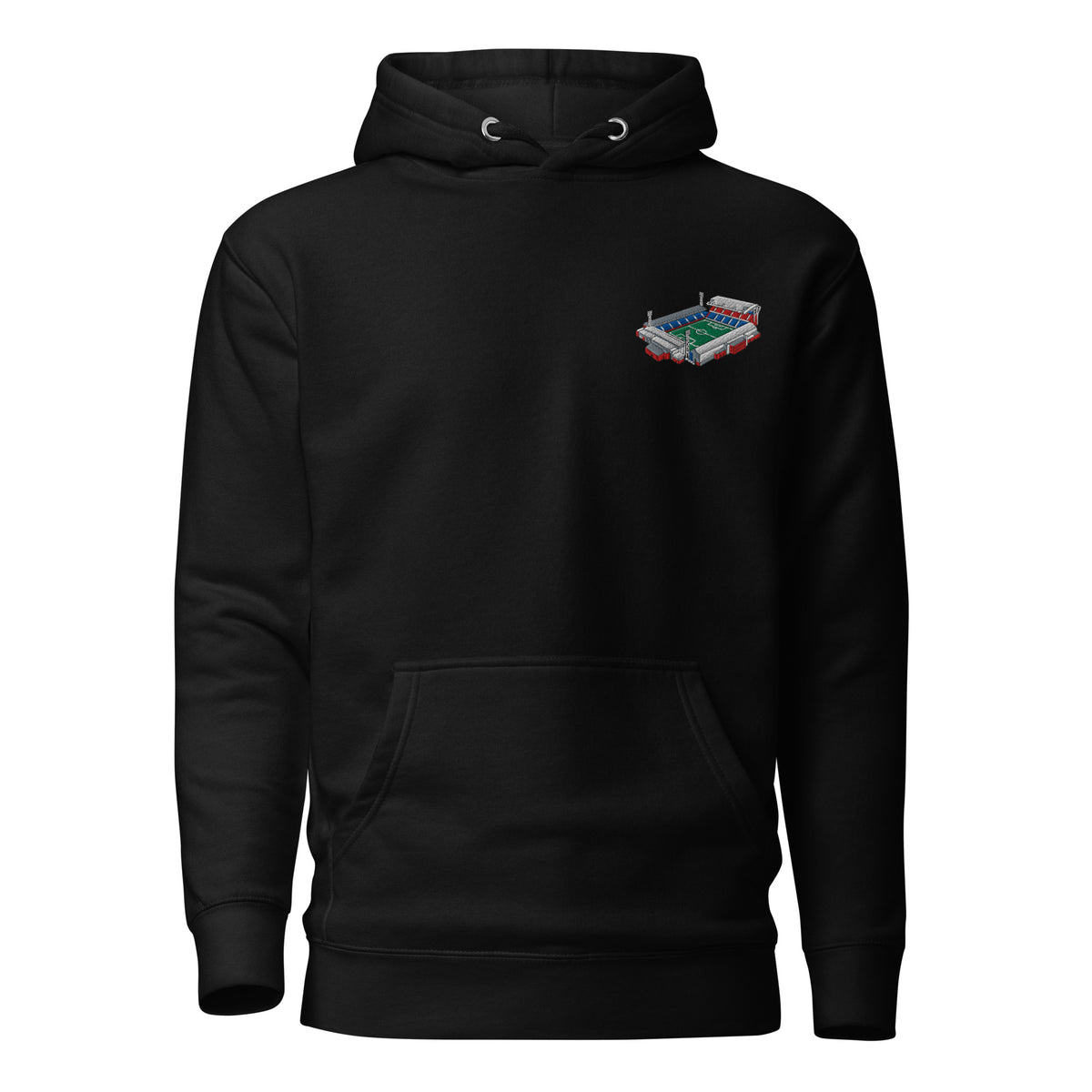 Selhurst Park Inspired Crystal Palace Embroidered Football Hoodie