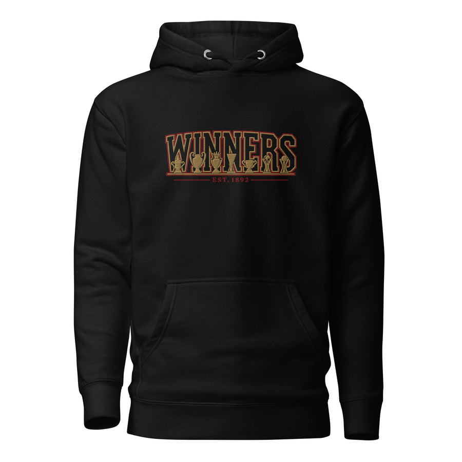 Liverpool Winners Inspired Embroidered Football Hoodie