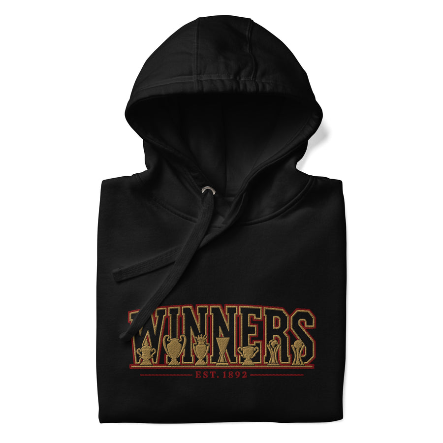 Liverpool Winners Inspired Embroidered Football Hoodie