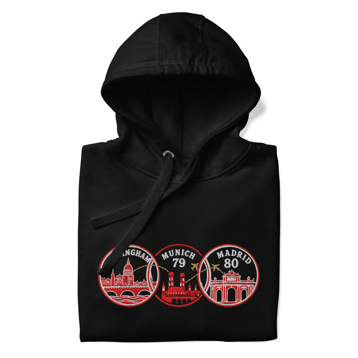 Nottingham Road to European Glory 1979–1980 Inspired Football Hoodie