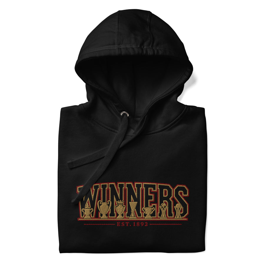 Liverpool Winners Inspired Embroidered Football Hoodie