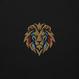 Aston Villa Inspired Geometric Lion Football Hoodie