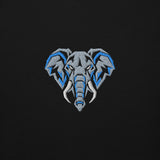Coventry City Inspired Geometric Elephant Football Hoodie